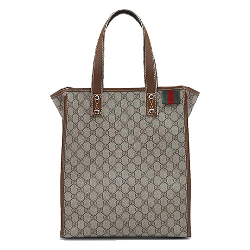 Gris Gucci Fourre-tout Avec Boucle De Signature